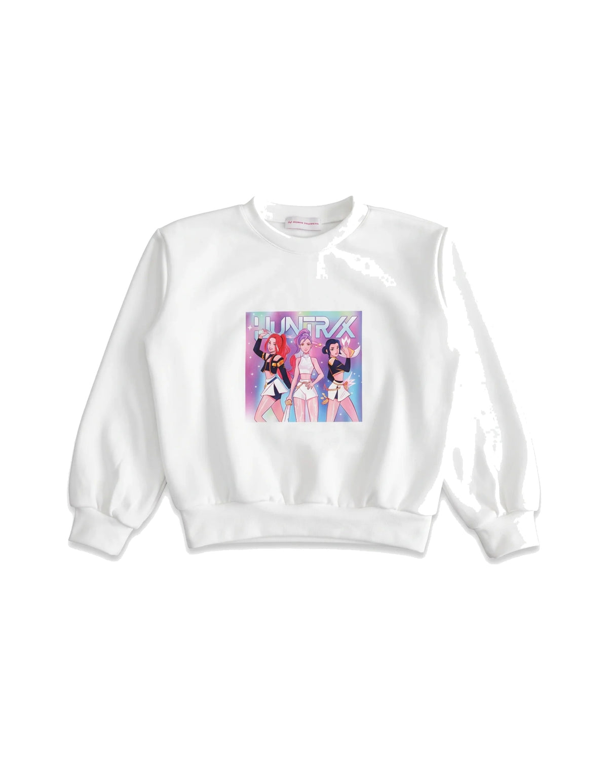 K-Pop Neon Graphic Sweatshirt – girls' top at Quatre Épingles, Beirut