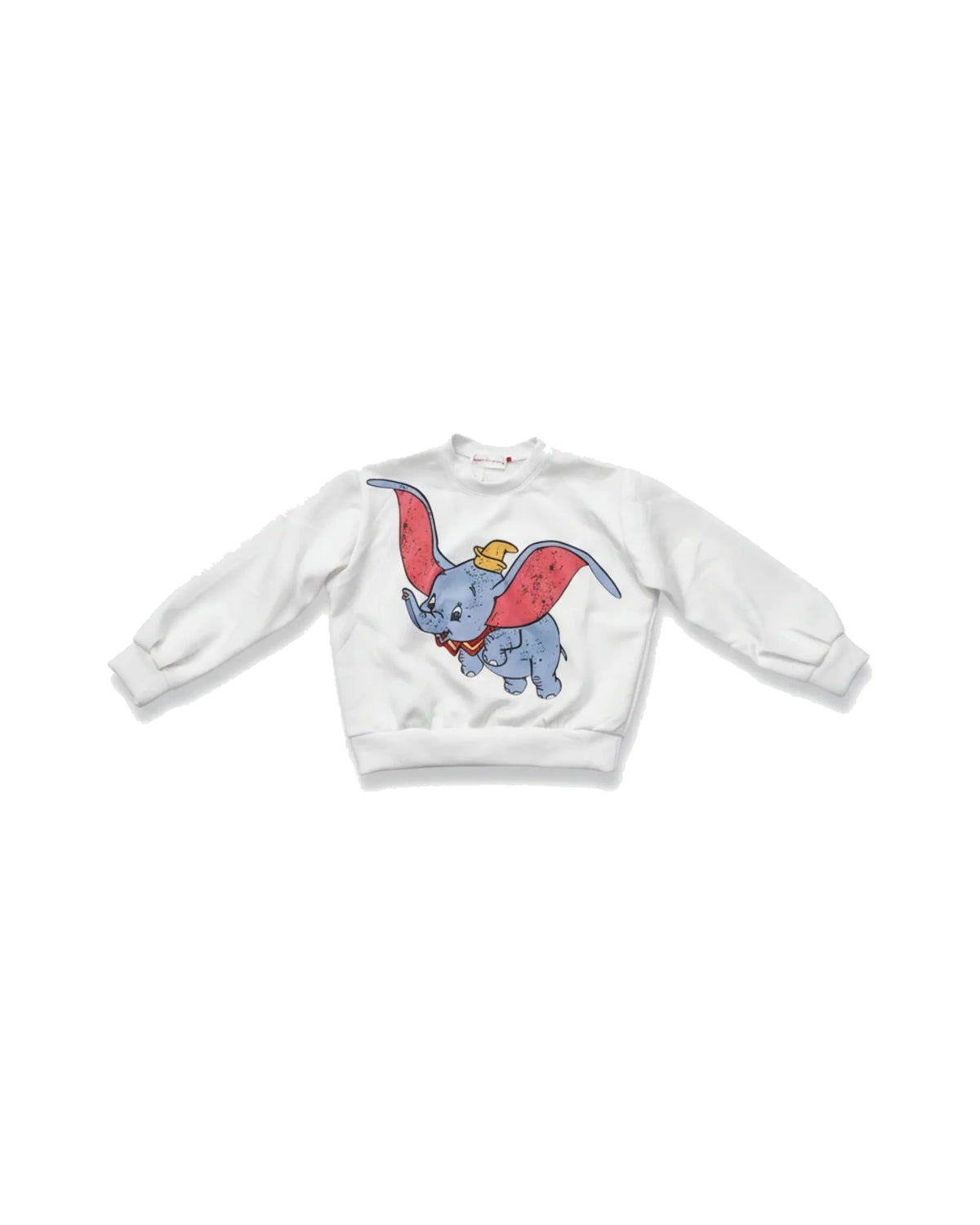 White Dumbo Elephant Graphic Sweatshirt – girls' top at Quatre Épingles, Beirut