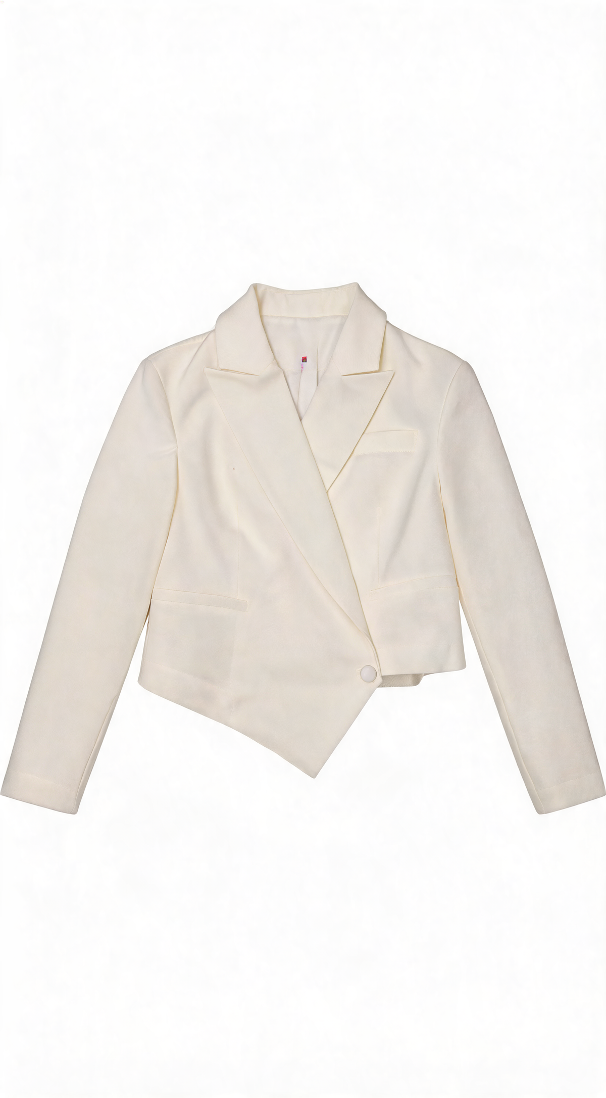 Asymmetric Cropped Blazer & Balloon Jogger Pants Set