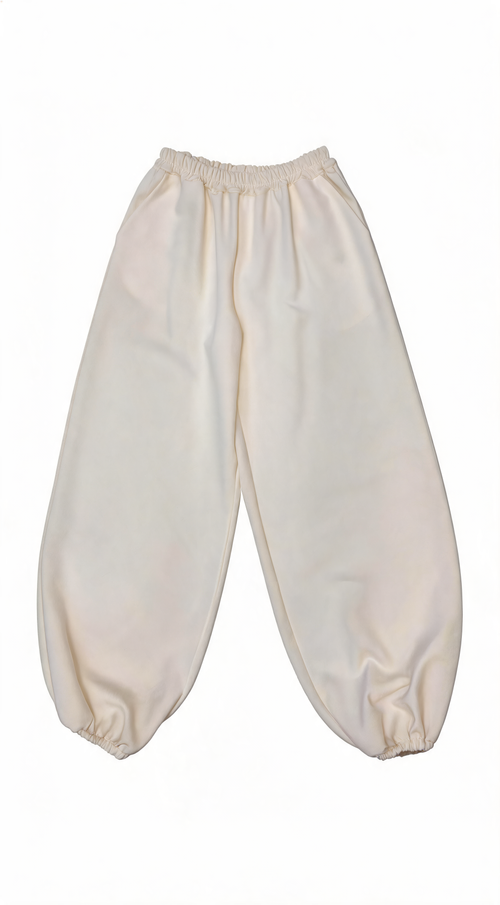 Asymmetric Cropped Blazer & Balloon Jogger Pants Set