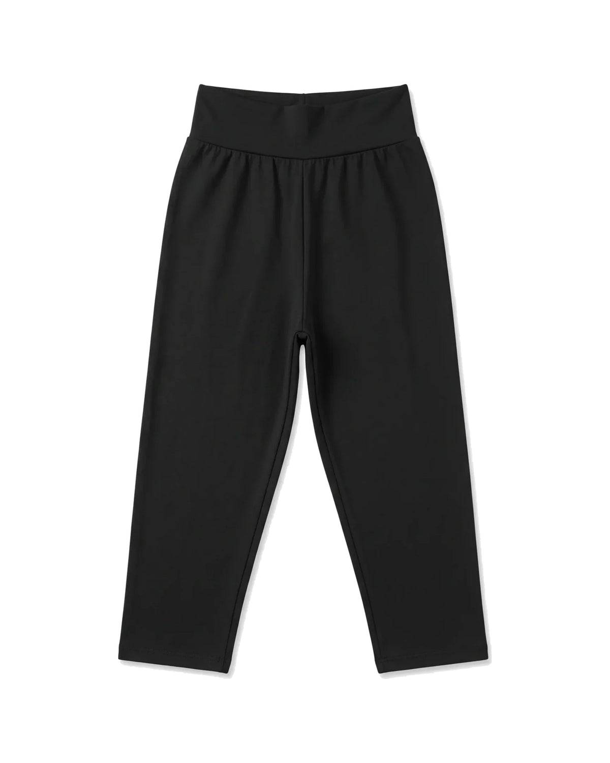 High-Waist Cropped Leggings in Black – women's jeans & trousers at Quatre Épingles, Beirut