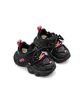 Chunky Platform Sneakers with Pink Accents – girls' shoes at Quatre Épingles, Beirut