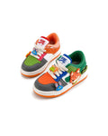 Colorblock Sneakers with Cute Cartoon Charms – girls' shoes at Quatre Épingles, Beirut