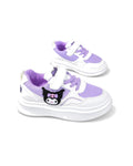 Kuromi & My Melody Platform Sneakers – Pink & Purple – girls' shoes at Quatre Épingles, Beirut