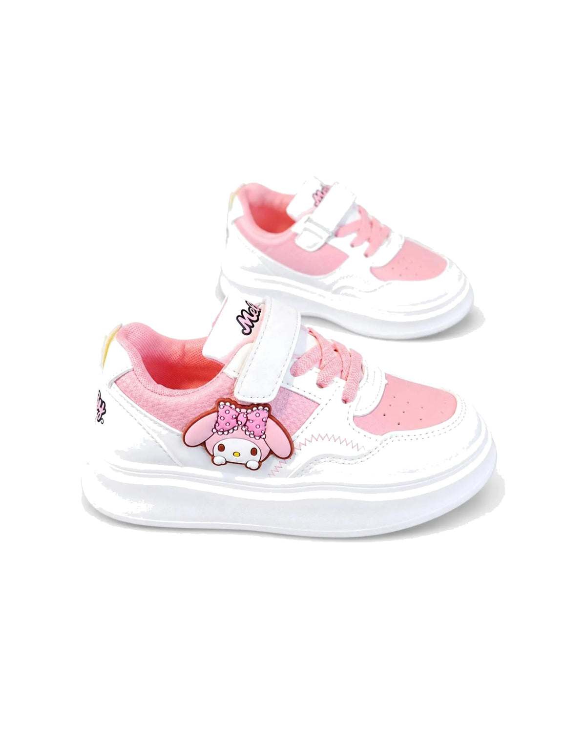 Kuromi & My Melody Platform Sneakers – Pink & Purple – girls' shoes at Quatre Épingles, Beirut (view 2)