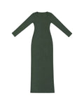 Long Sleeve V-Neck Maxi Dress – 4 Colors – women's dress at Quatre Épingles, Beirut