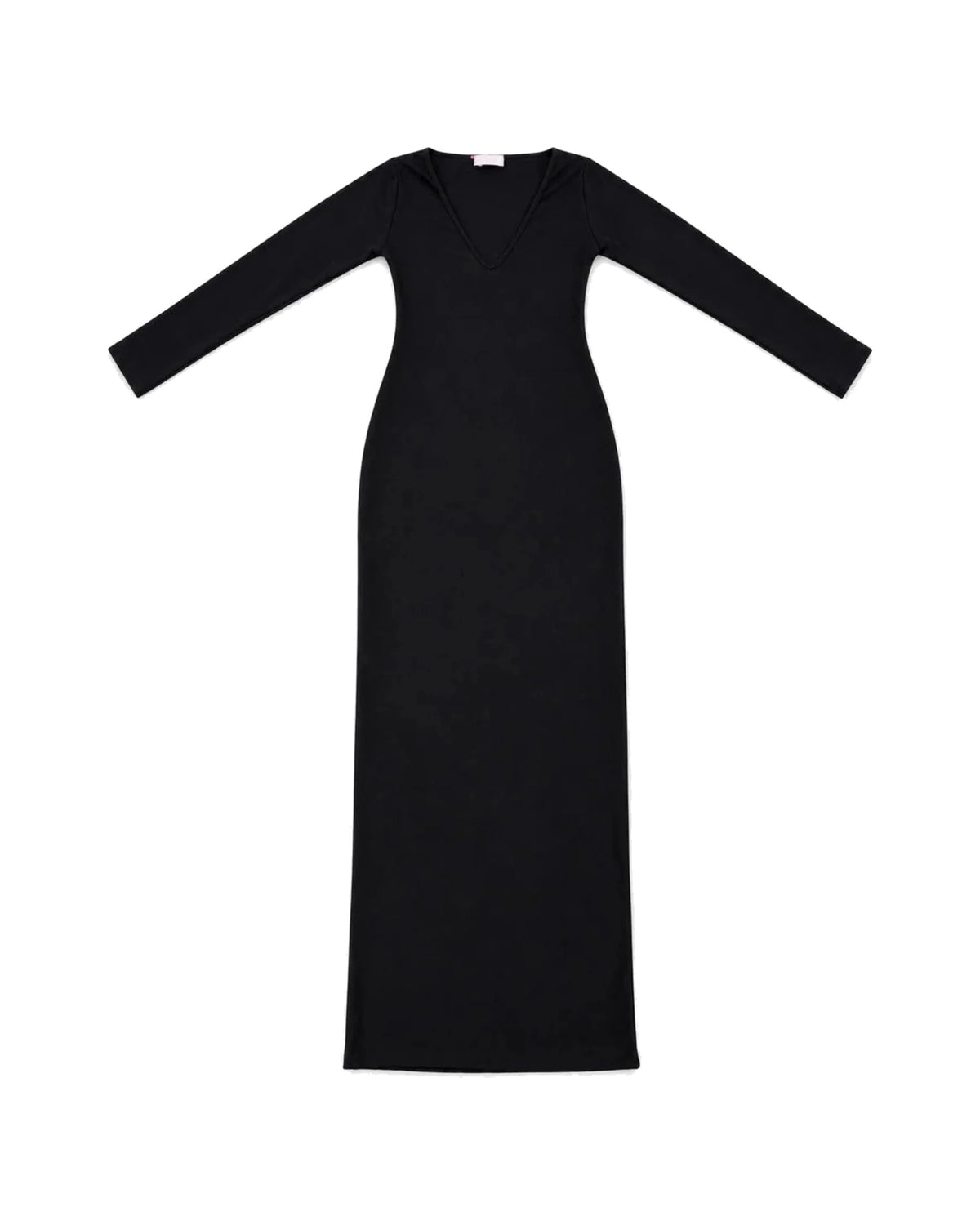 Long Sleeve V-Neck Maxi Dress – 4 Colors | Quatre Épingles