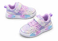 Kids Lavender Star Sneakers - Lavender